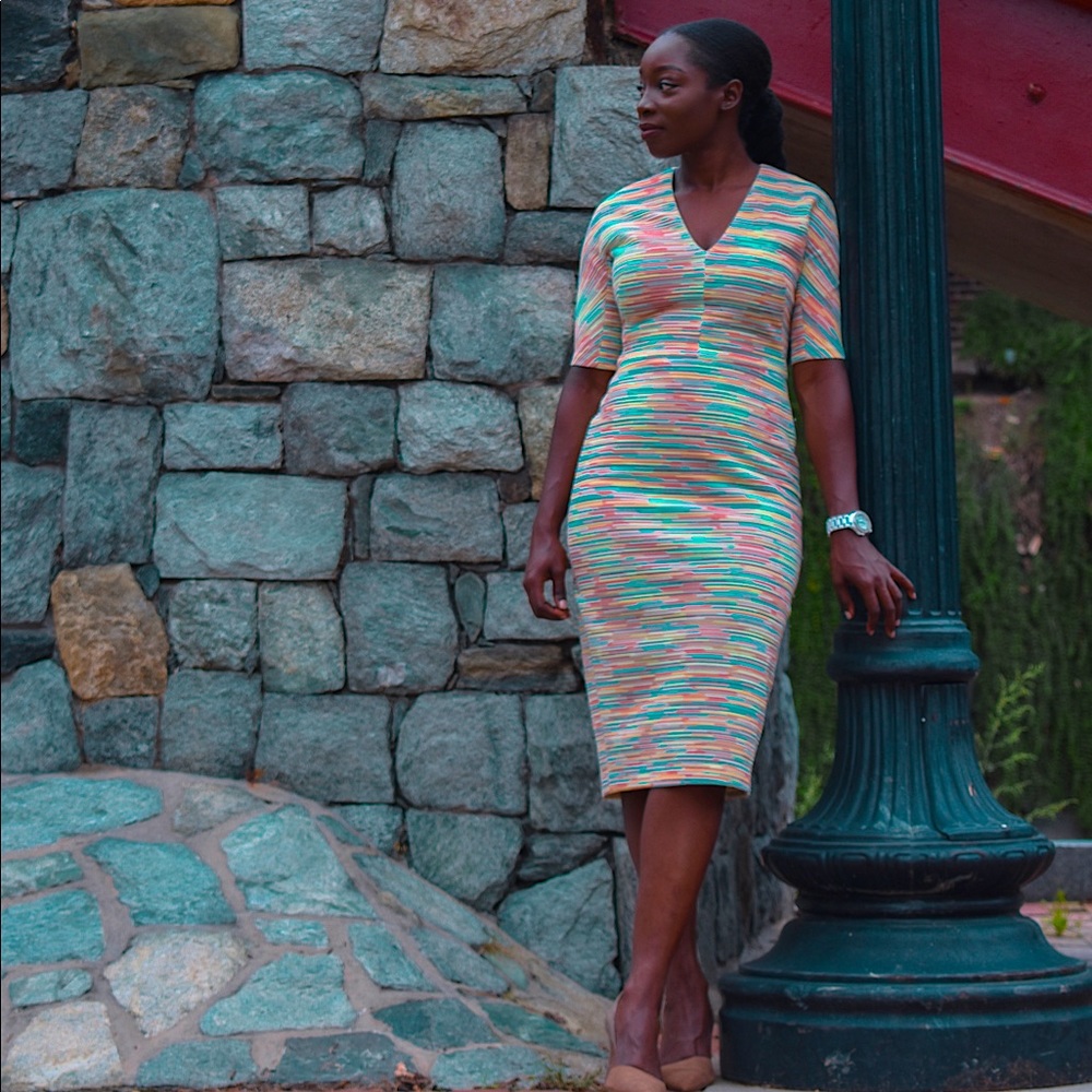 Maggy London Colorful Dress